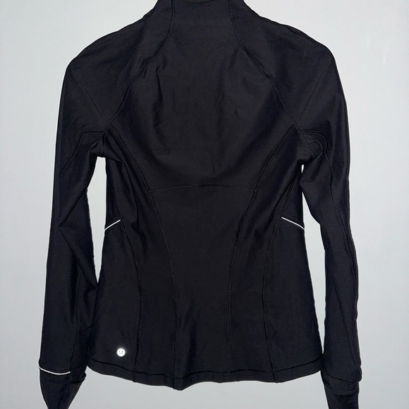 Lululemon athletic jacket 1/4 zip in black - Picture 2 of 4